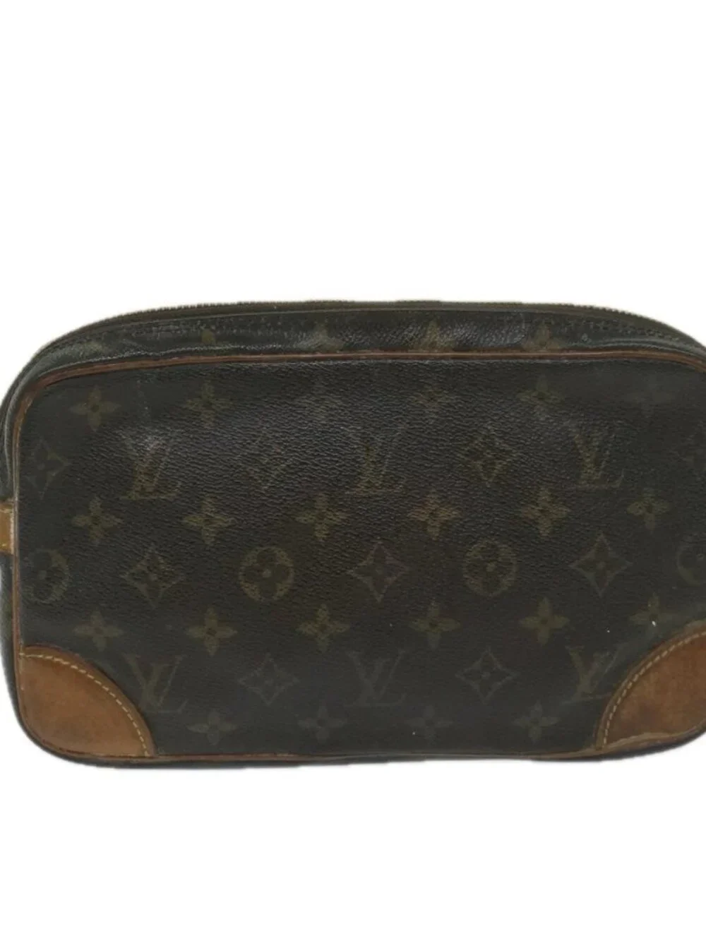 LOUIS VUITTON Monogram Marly Dragonne GM Clutch Bag M51825 LV Auth 59399